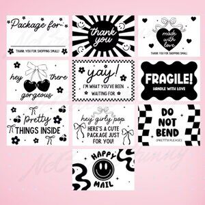 Package Label Stickers